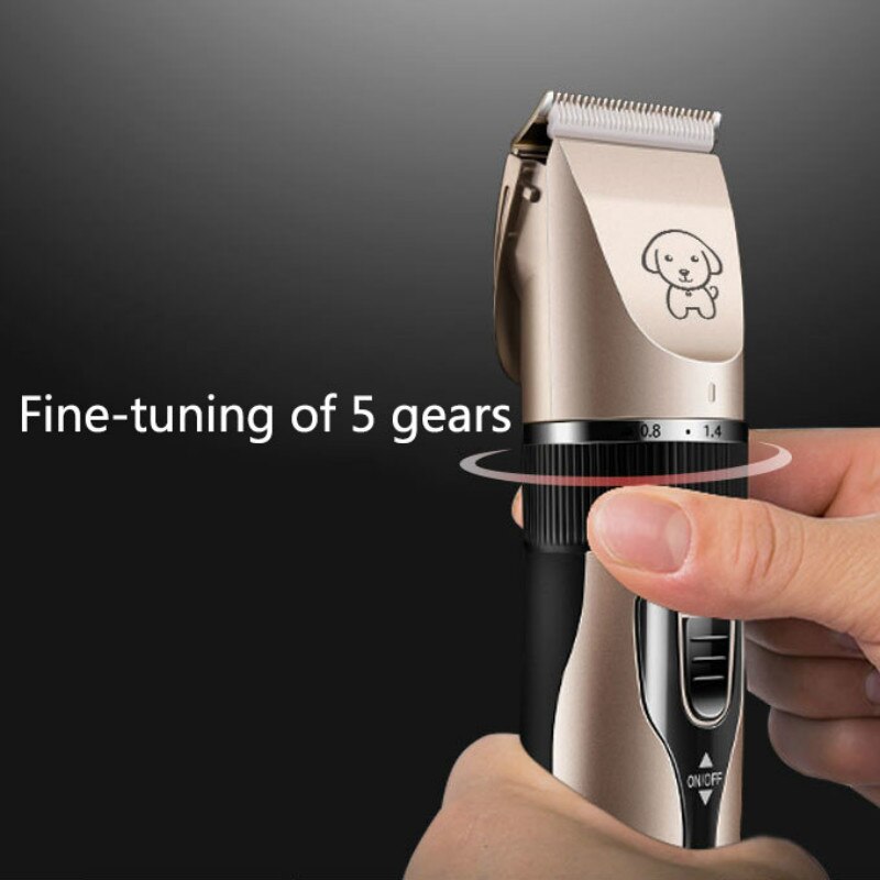 Hondentrimmer, dierentrimmer, tondeuse voor katten, scheerapparaat, elektrische schaar, tondeuse voor honden, scheerset