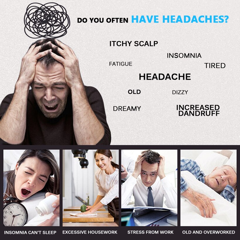 Masajeador de cabeza inteligente con carga eléctrica 3D, masajeador inalámbrico para cuero cabelludo, hombros y cuello, masajeador de tejido profundo