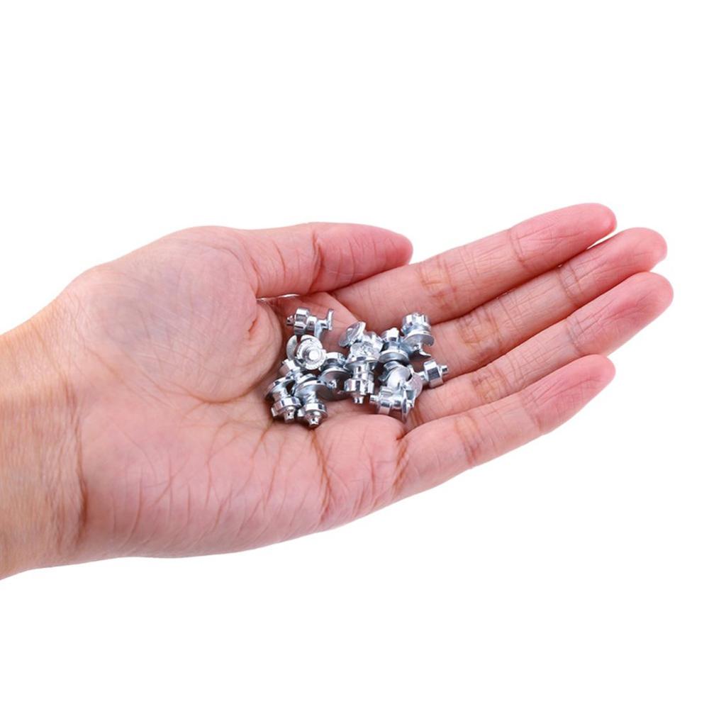 QUARKZMAN 100 Pièces Pointes De Pied De Sac, Clous De Sac Ronds De 6mm Spike Prong