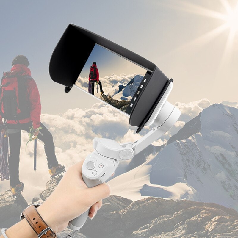 Smartphone Parasole Cappuccio Della Copertura Della Protezione per DJIOSMO mobile 3 Giunto Cardanico Handheld Gimbal Parasole cappuccio ProtectorAccessories