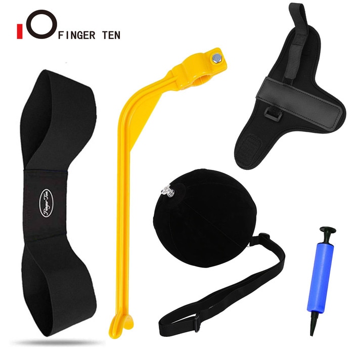 5 Teile/satz Bewegung Haltung Korrektur Golf schwingen Trainer Hilfe Arm Band Auswirkungen Ball Aufblasbare Handgelenk Unterstützung für Anfänger Ausbildung