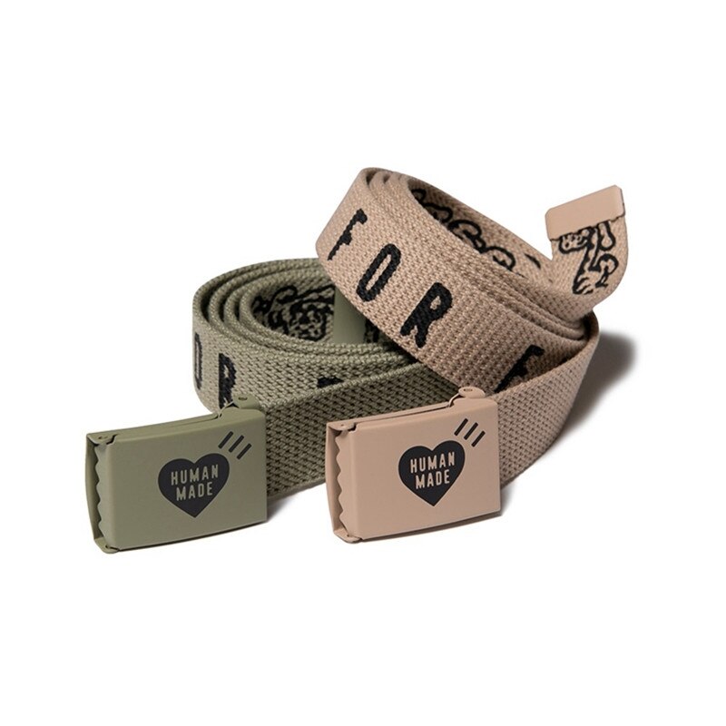 HUMAN MADE 20AW WEB BELT HEART TIGER