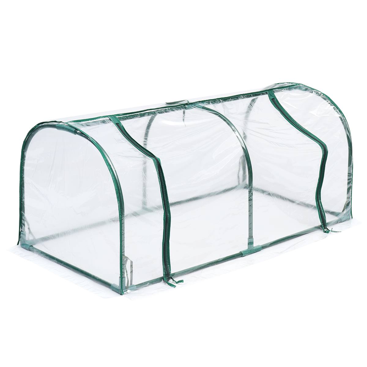Couverture de serre amovible | Cadre en acier amovible, fermeture éclair, pour plantes d'extérieur, serre de jardin, couverture de serre, pour jardin , PVC