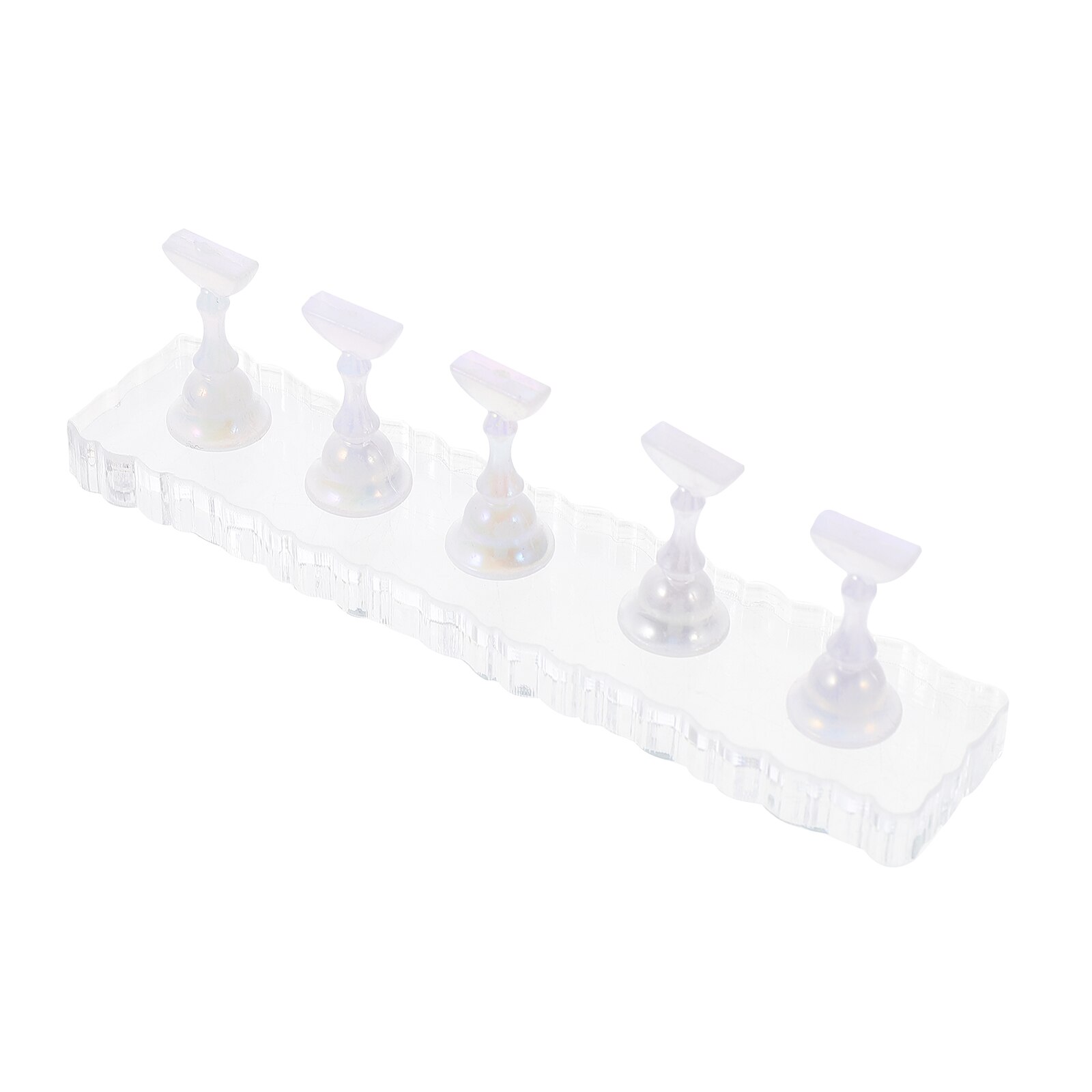 Nail Stand Acryl Nail Art Display Stand Nail Tips Houders Training Vingernagel Display Stand Manicure Gereedschap Nail Display Stand Nail Stand Nail Praktijk Houder Praktische Manicure Tool