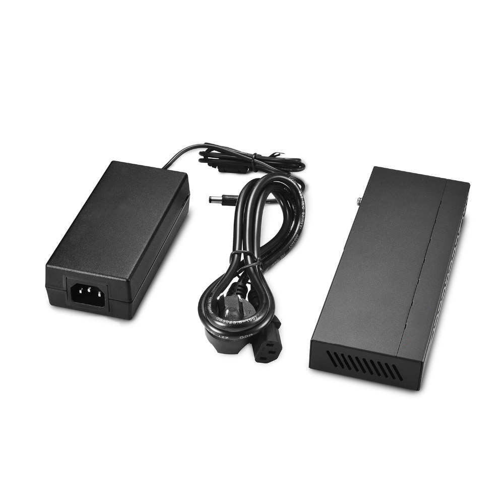 4CH Ethernet PoE Switch for POE IP Cameras 2+4 Port 10/100Mbps 65W Power over Ethernet IEEE802.3af 250m Power Transit Distance