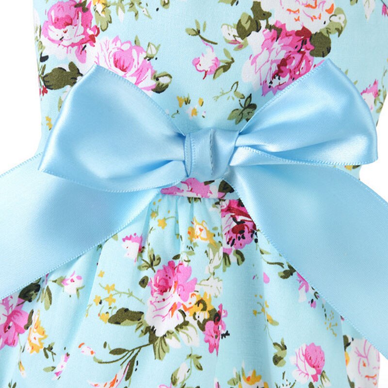 Hawaiian Pet Dog Dress For Dogs Fancy Dresses Princess Dog Clothes Puppy Cat Dresses For Dogs Skirt Chihuahua Yorkshire Dress