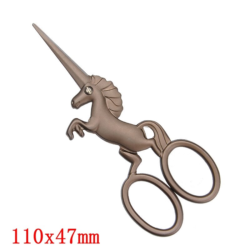 Europeisk retro stork unicorn sysaks for korssting stoff garn kutter håndarbeid saks håndverk kutt sysaks: Jd0099