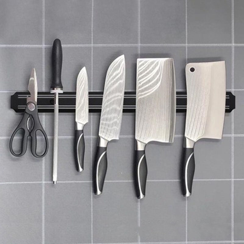 Powerful Magnetic Stainless Steel Magnetic Knife Holder Wall-mounted Kitchen Magnet Magnet Convenient and Practical Knife Holder