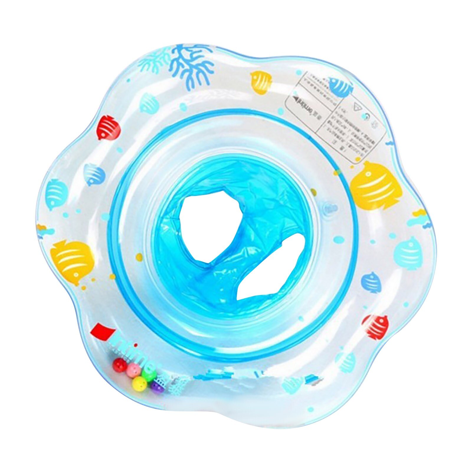 Baby Zwembad Ringen Zetel Leuke Opblaasbare Zwemmen Ring Float Seat Zwemmen Cirkel Met Dual Handvat Voor Baby Peuters Zwembad bad: L