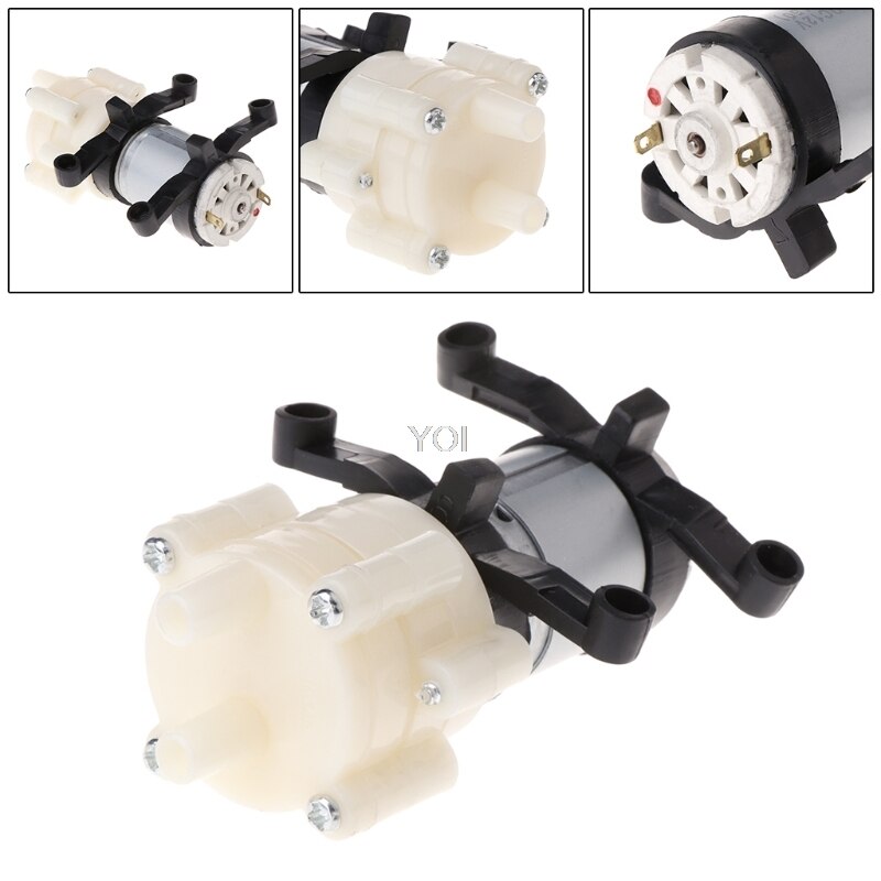 DC6-12V R385 Aquarium Fish Tank Round Water Air DC Diaphragm Pumps Accessories