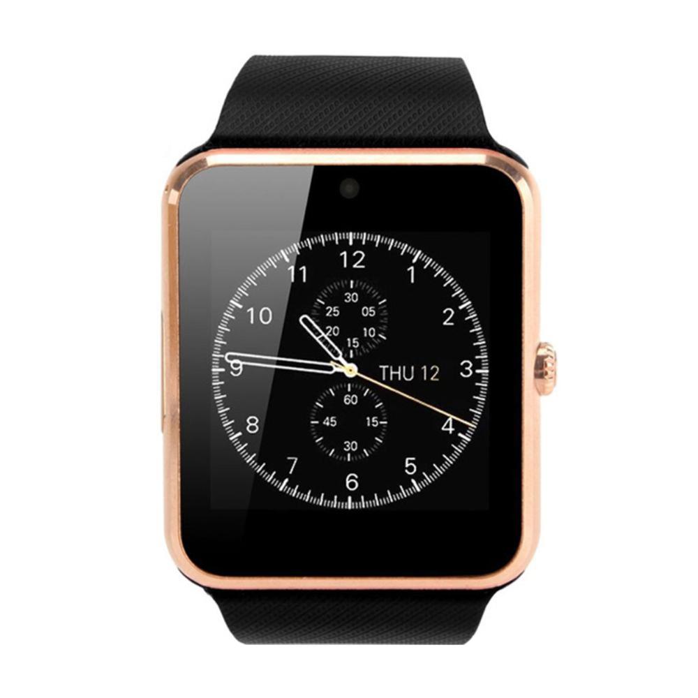 GT08 Smart Horloge Metalen Band Bluetooth Pols Smartwatch Ondersteuning Sim TF Card Android & IOS Horloge Multi-talen Polsbandjes