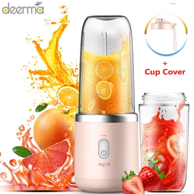 Xiaomi Deerma Tragbare Elektrische Entsafter 400ML Drahtlose Automatische Mehrzweck Mini USB Rechargable Saft Tasse Rührgerät schneiden Rührgerät