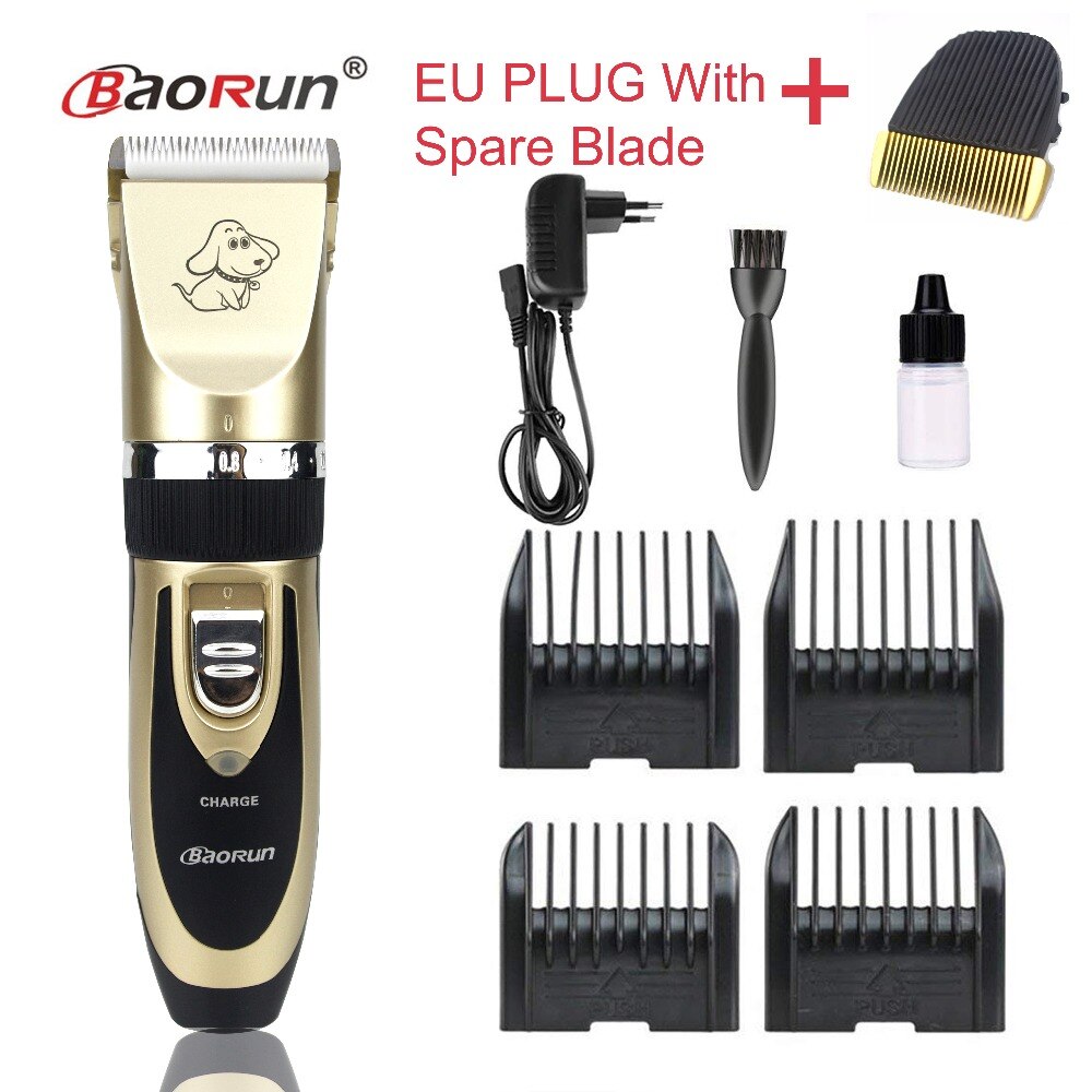 Rechargeable Pet Cat Dog Hair Trimmer Grooming Kit Horse Electrical Clipper Shaver Set Haircut Machine