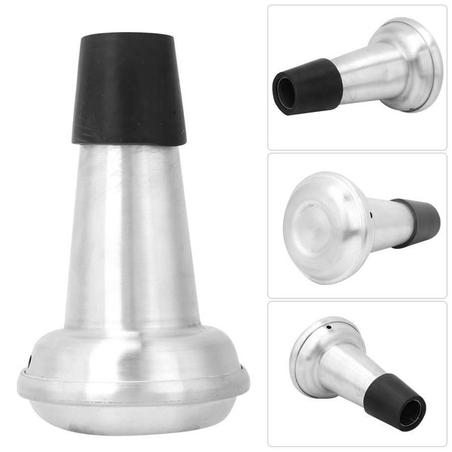 Messing Instrument Onderdelen Accessoires Professionele Trompet Praktijk Aluminium Mute Sordino Voor Trompet Messing Instrument Onderdelen