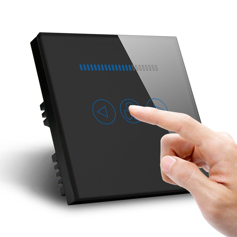 300w Dimmer switch remote control scree touch wall switch for led light and dimming halogen lampAC110-240V
