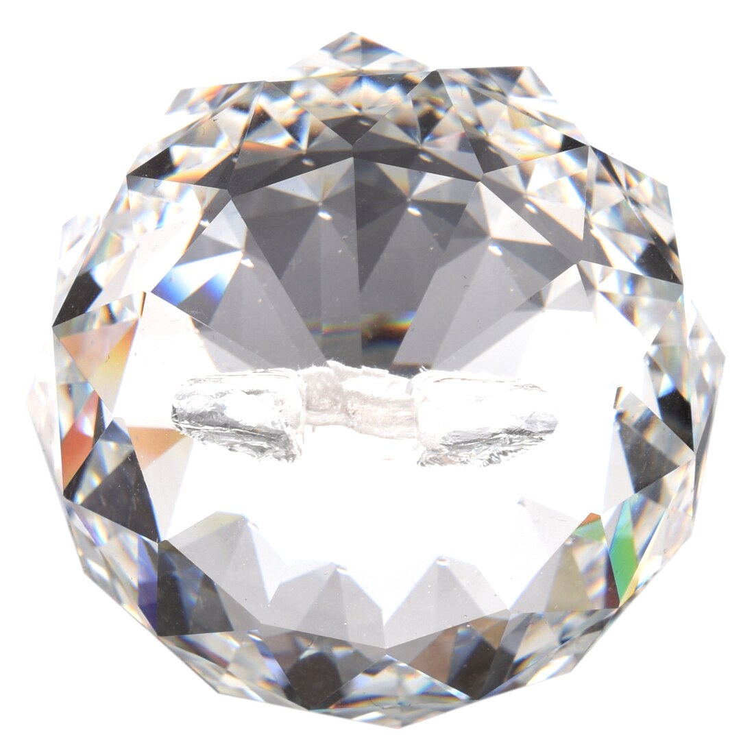 40 mm Feng Shui Faceted Decorating Crystal Ball (Clear)