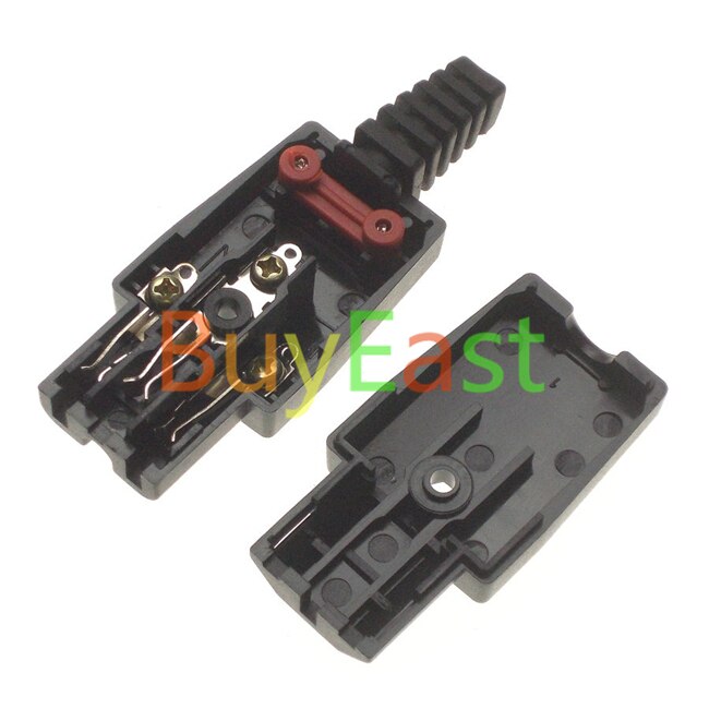 5 x IEC-60320 C15 female Receptacle Cable Cord Connector Rewireable Plug