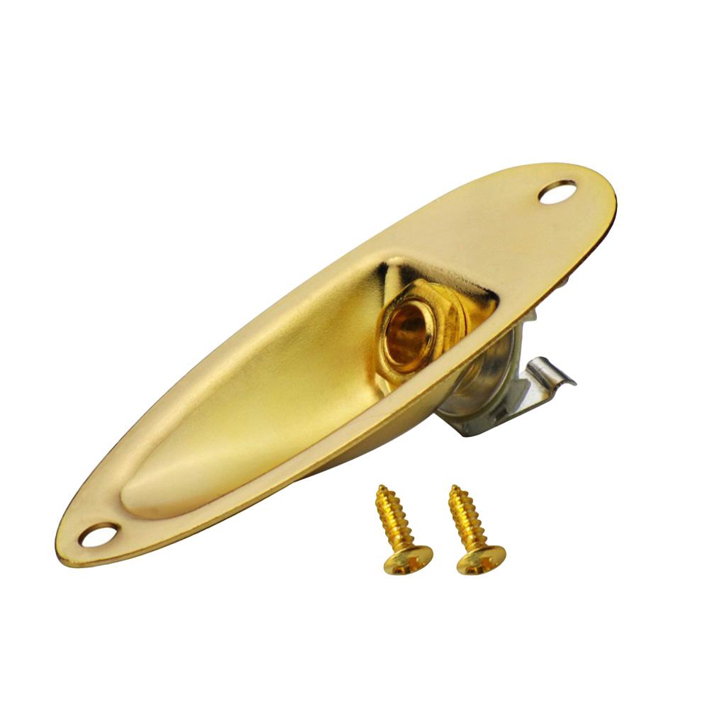 Output Input Jack Plat Socket Boat Style For Strat Style Electric Guitar Parts - Foto 5