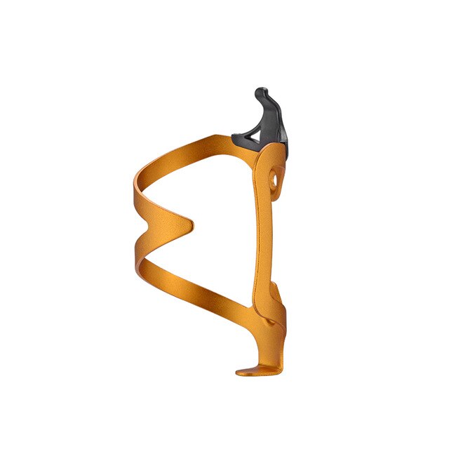ROCKBROS Ultralight Bicycle Alloy Bottle Holder Aluminium MTB Mountain Road Bike Bicycle Accessories Water Bottle Cage Holder: Unilateral gold