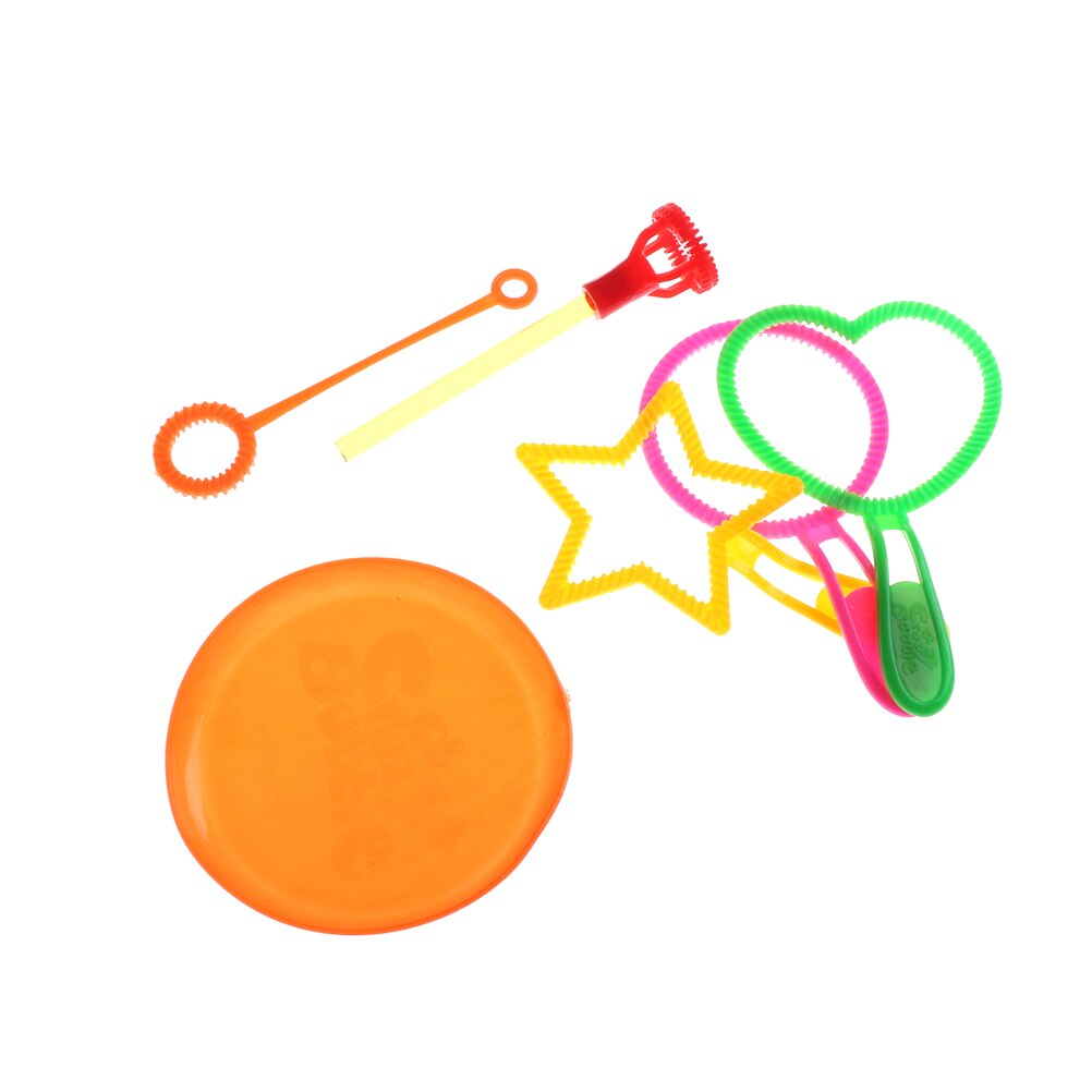 6Pcs/lot Bubble Wand Tool Soap Bubble Concentrate Stick Soap Bubbles Bar Blowing Bubble For Outdoor Toy Random Color