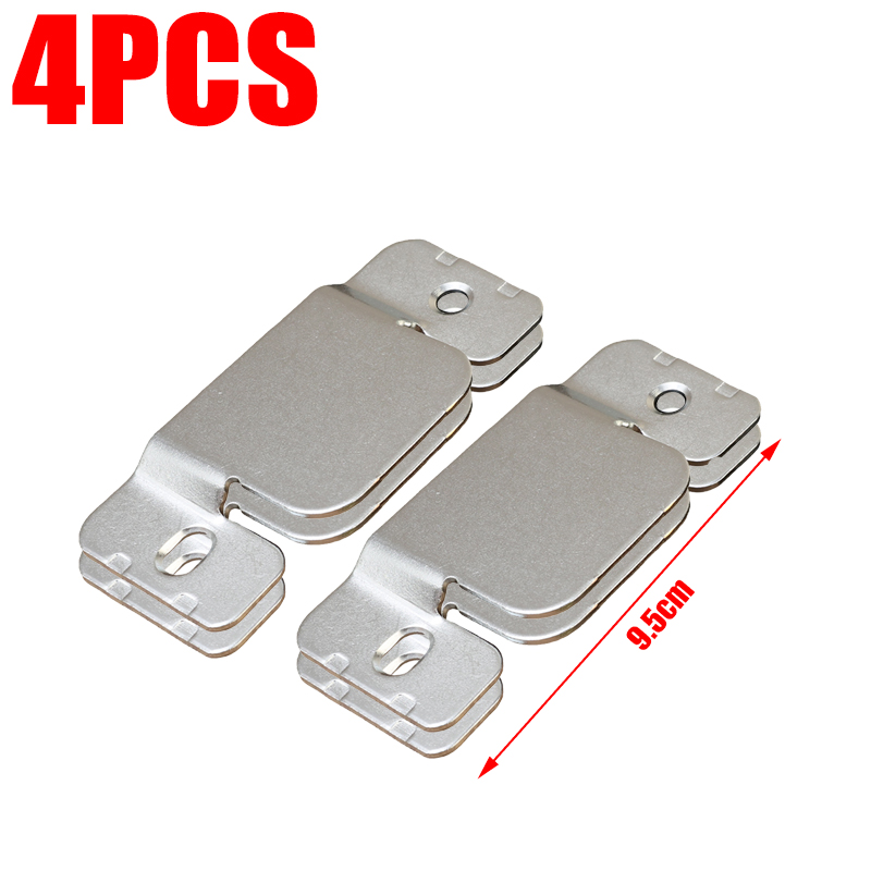 Universele metalen connectoren Inbouw fotolijst Sectionele in elkaar grijpende meubelbeugels Bankconnector Banklinker: Rose Gold