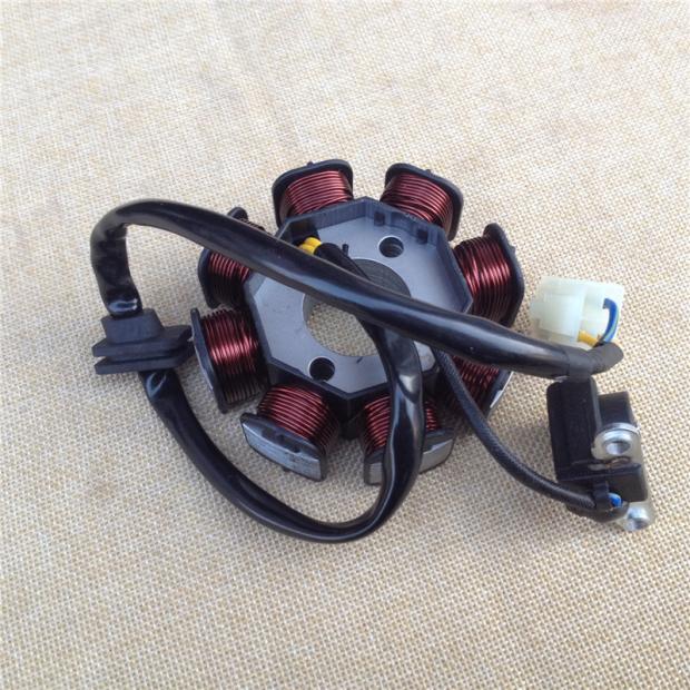 Original Dayang accessories dy110-2e / 15A / 48q-5a magneto rotor magnetic steel stator coil 8 DC