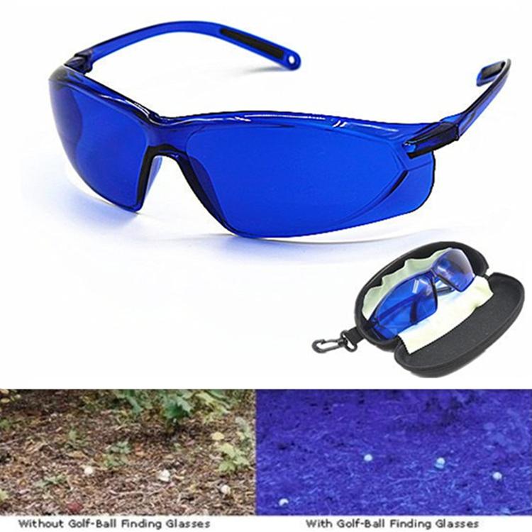 golf finding glasses,Golf Ball Finder Lenses Glasses,Sports Sunglasses Fit for Running Golf Driving,ship with case