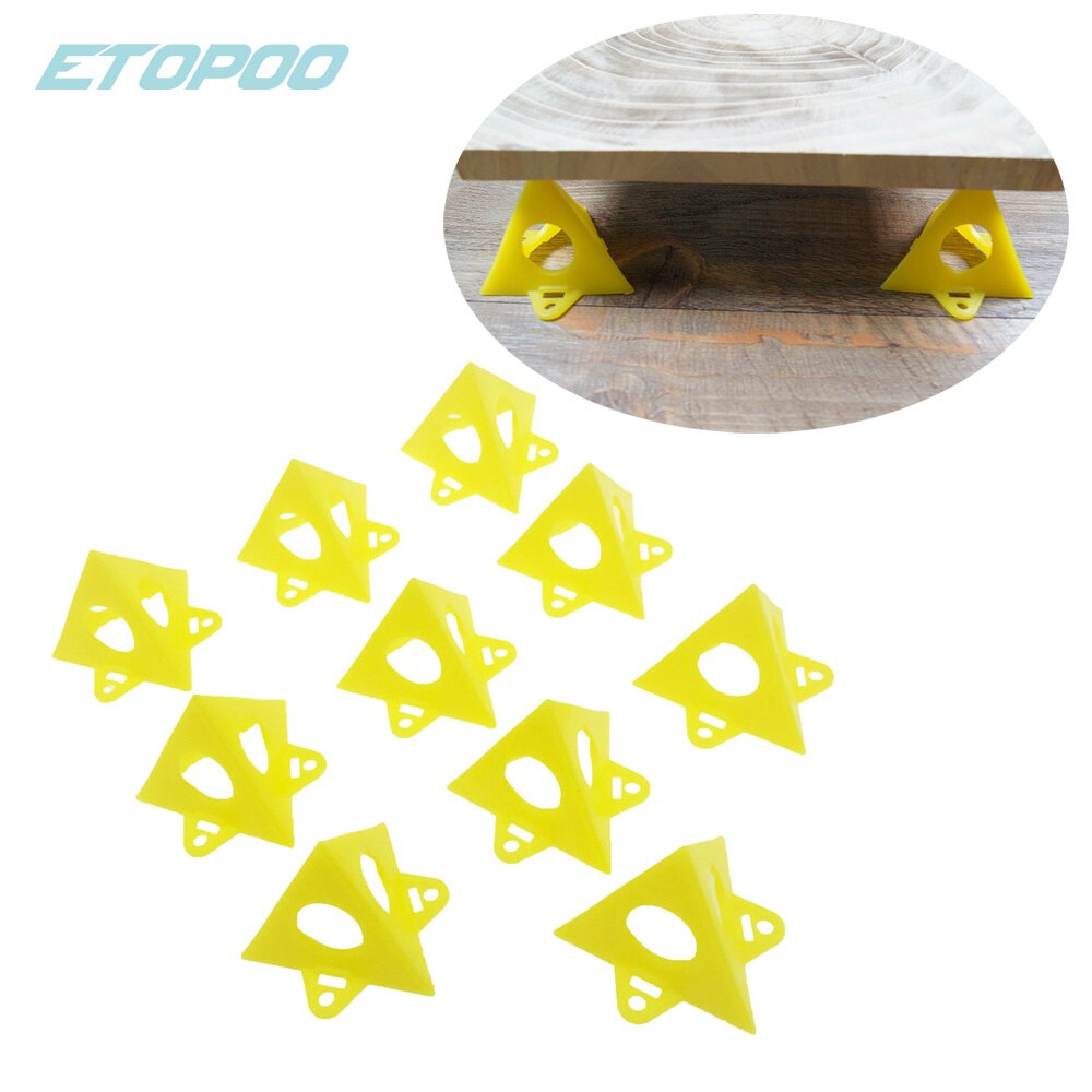10pcs/Set Woodworking Accessories Wood work Tools Painter's Pyramid Stands Paint Tool Triangle Paint Pads Feet