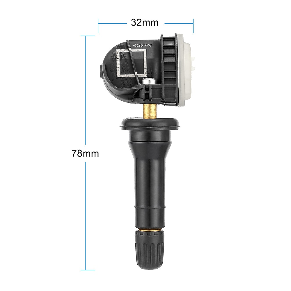 Sensor de presión de neumáticos TPMS, 1/4 Uds., válvula de presión de neumáticos, herramienta de coche automotriz para ford EV6T-1A180-DC TPMS 433 MHZ 1862980 2036832