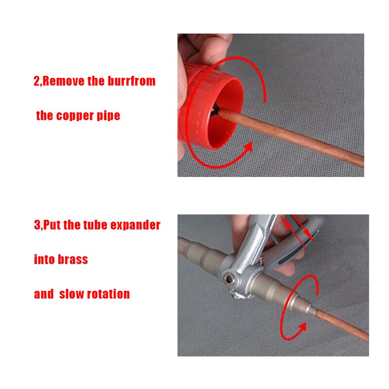 ST-22 Refrigeration Copper Pipe Tube Expanders Manual Tube Expander Air Conditioner Install Repair Hand Expanding Tool