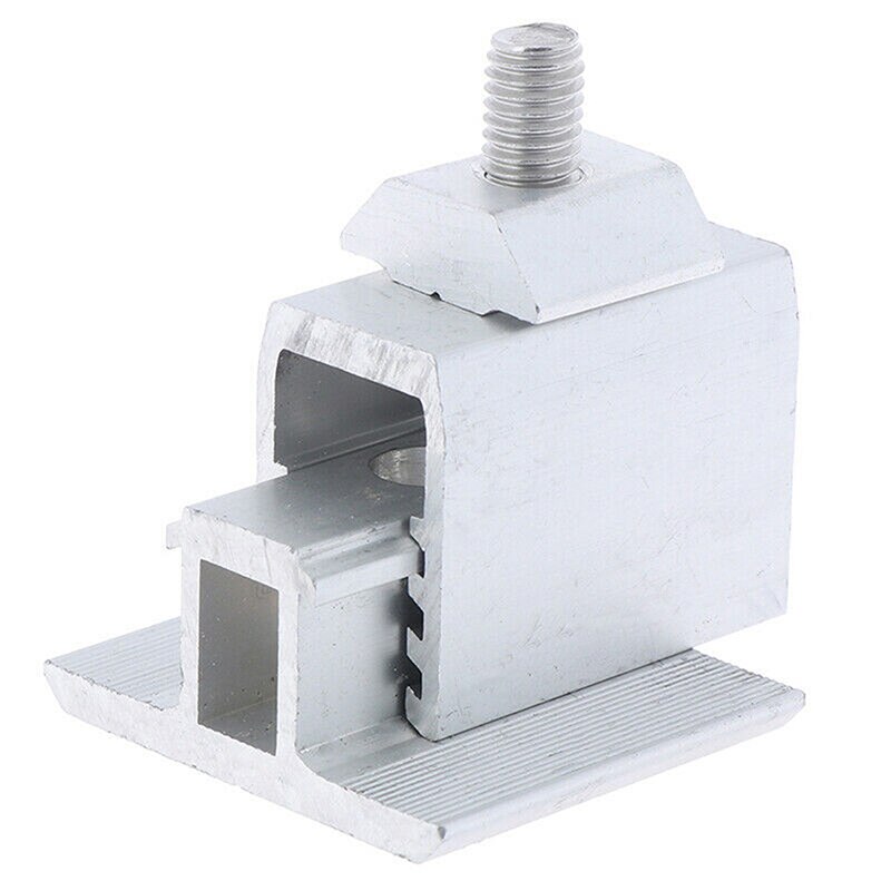 1/3/5Pcs Zonnepaneel Montagebeugel Klem Niet-Verstelbare Verstelbare Beugel Breed Fotovoltaïsche Ondersteuning Solar systeem Accessoires: 1pc 35-50mm medium