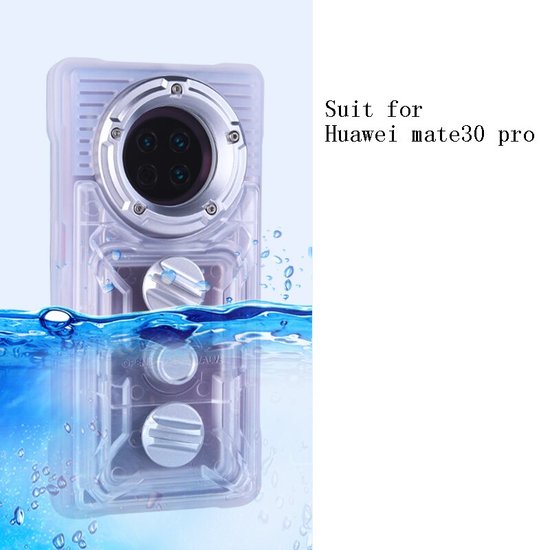 Waterproof Phone Case For Huawei P30 P20 P40 v30 Mate 30 Pro Diving Surfing Swimming Snorkeling Photo Video for xiaomi mi9 Cover