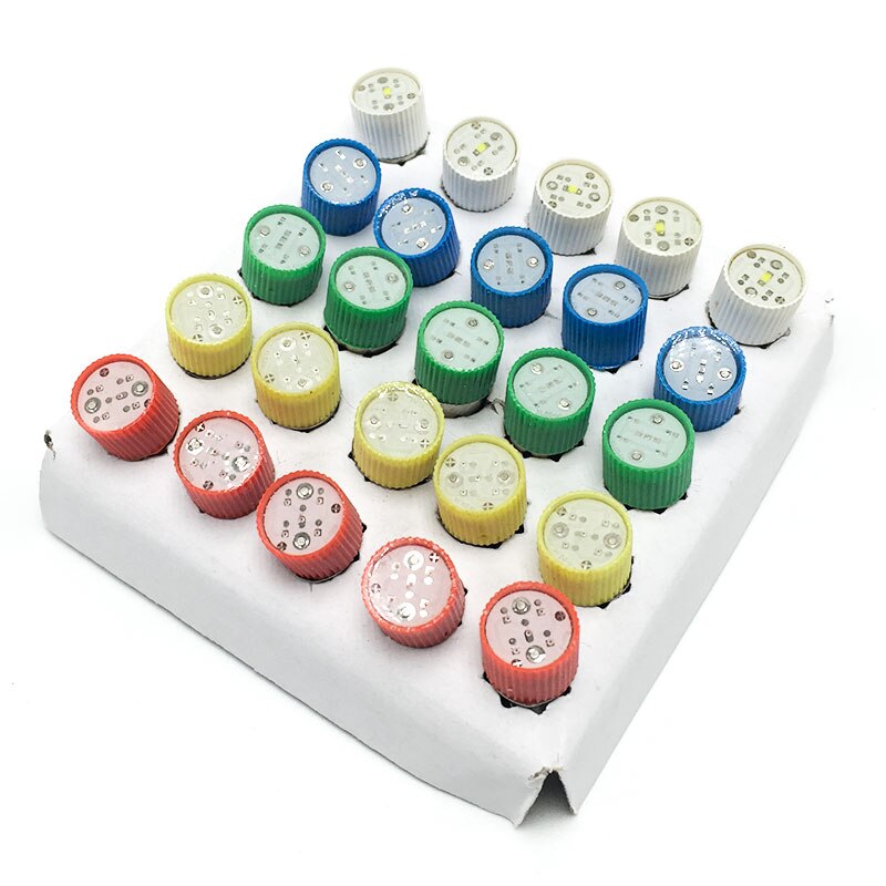 B9 24V 6.3VZ 220V LED Indicator Light Bulb Red White Blue Green Yellow Pilot Lamp 25pcs