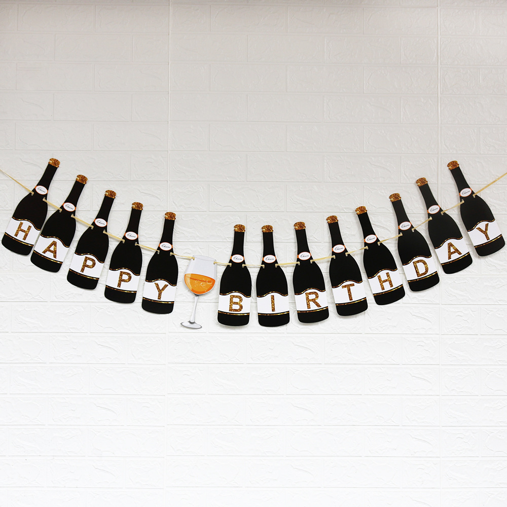 Pancarta de feliz cumpleaños, taza de cerveza, botella de whisky, globo de aluminio para hombres y mujeres, suministros de decoración para de cumpleaños de whisky 30 40 y 50: Verde menta