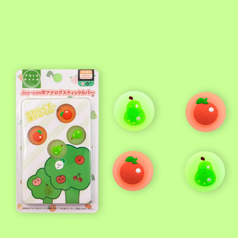 Silicone thumb grip caps for nintendo switch joy-con joystick, cover shell, button for nintendo switch oled lite mini accessories: E