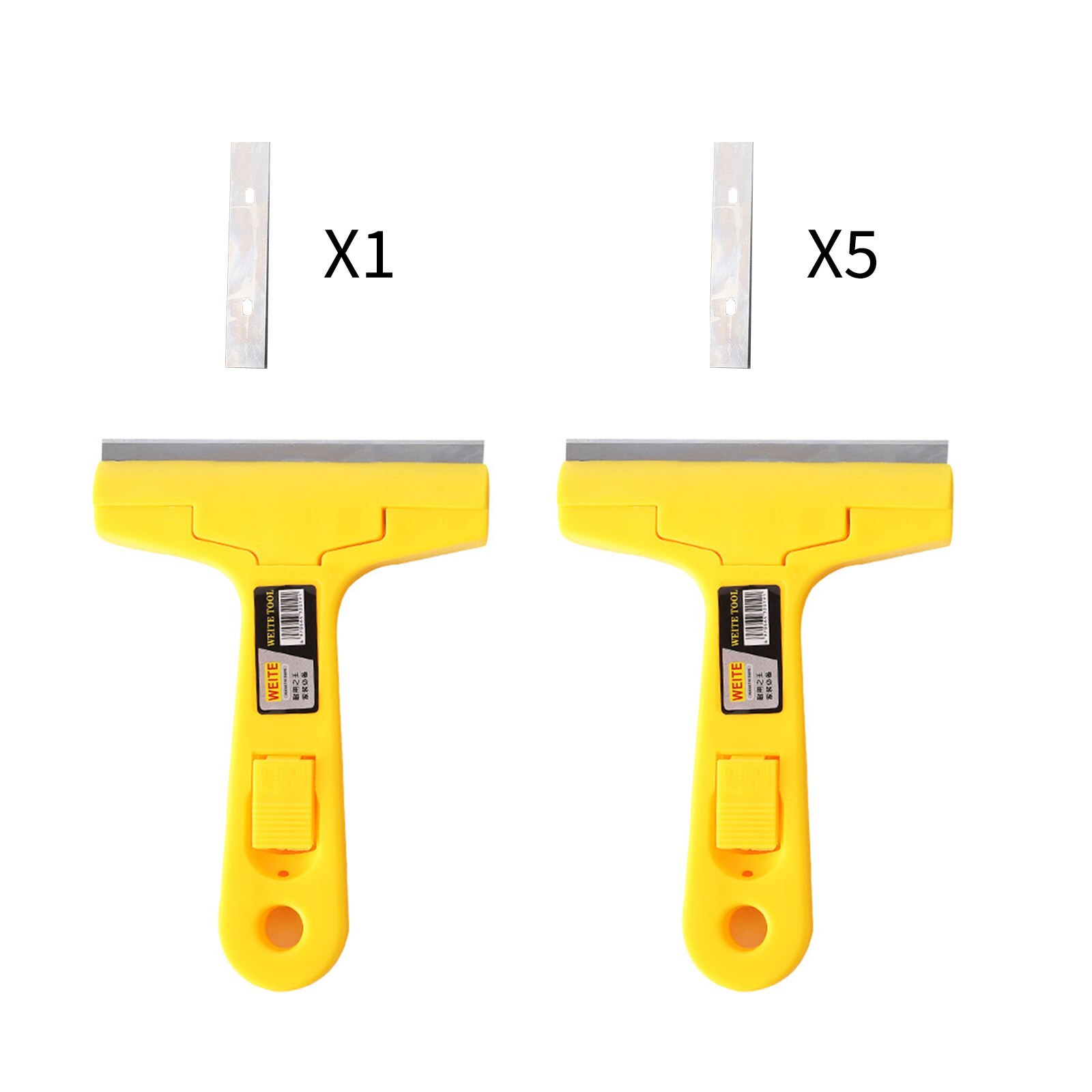 Razor Blade Scraper Ceramic Tile, Floor and Sticker On Stove Top Razor Scraper Remover Car Windshield Razor Blade Tool Set