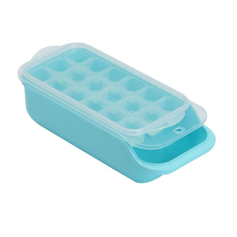 Silicone Ice Cube Trays with Lids Easy Release Flexible BPA Free Stackable Home GXMA