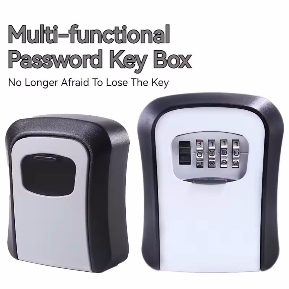 Wall Mounted Key Storage Secret Box Organizer 4 Di... – Vicedeal