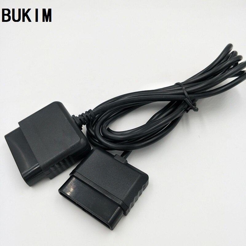 BUKIM 2 stks 1.8 m Gamepad Game Controller Uitgebreide Kabel Voor Sony Playstation Ps/Ps2