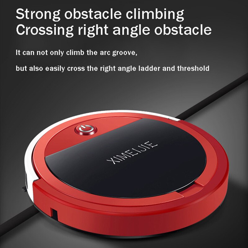 Smart Remote Robot Vacuum Cleaner Lazy Home Remote Cleaning Machine Vacuum Cleaner Sterilization and anti-collision Robot