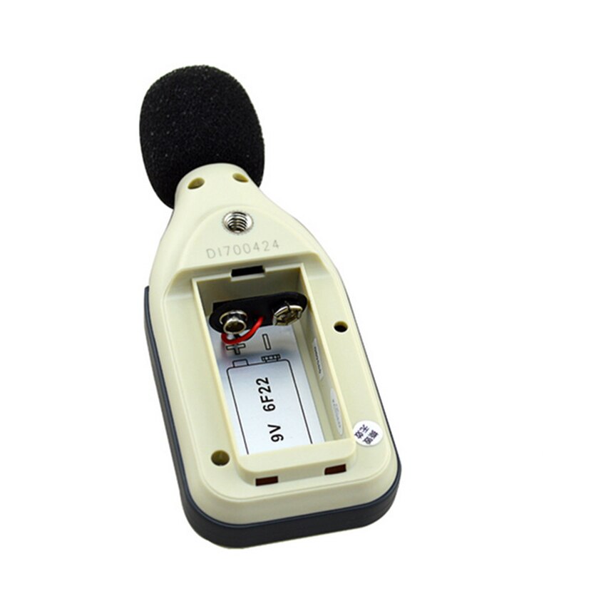 Digital Sound Level Meter Noise Volume Meter 30-130dB(A) Range with Sound Simulation, Max Hold, Automatic Backlight Display