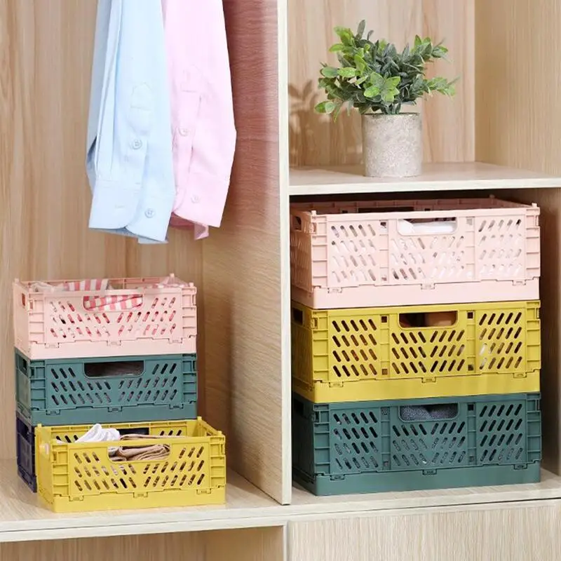 Faltbarer Aufbewahrungskorb, Kleiderschrank-Organizer, Box für Küche, Badezimmer, Zubehör, Gadgets für Kleidung, Spielzeug, Gewürze, Gewürze, Gemüse