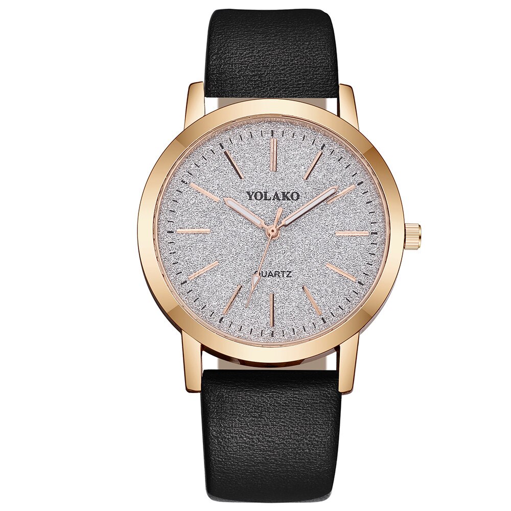 Luxe Vrouwen Horloge Lederen Band Sterrenhemel Horloge Quartz Analoog Polshorloge Vrouwen Mode Dames Klok Zegarek Damski: A