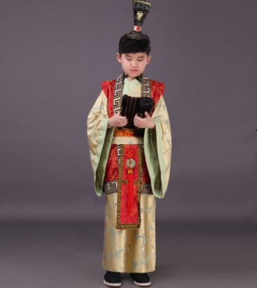 Disfraz de la Dinastía han para niños, ropa de la dinastía han, ropa de la dinastía han, trajes de antigua ropa china