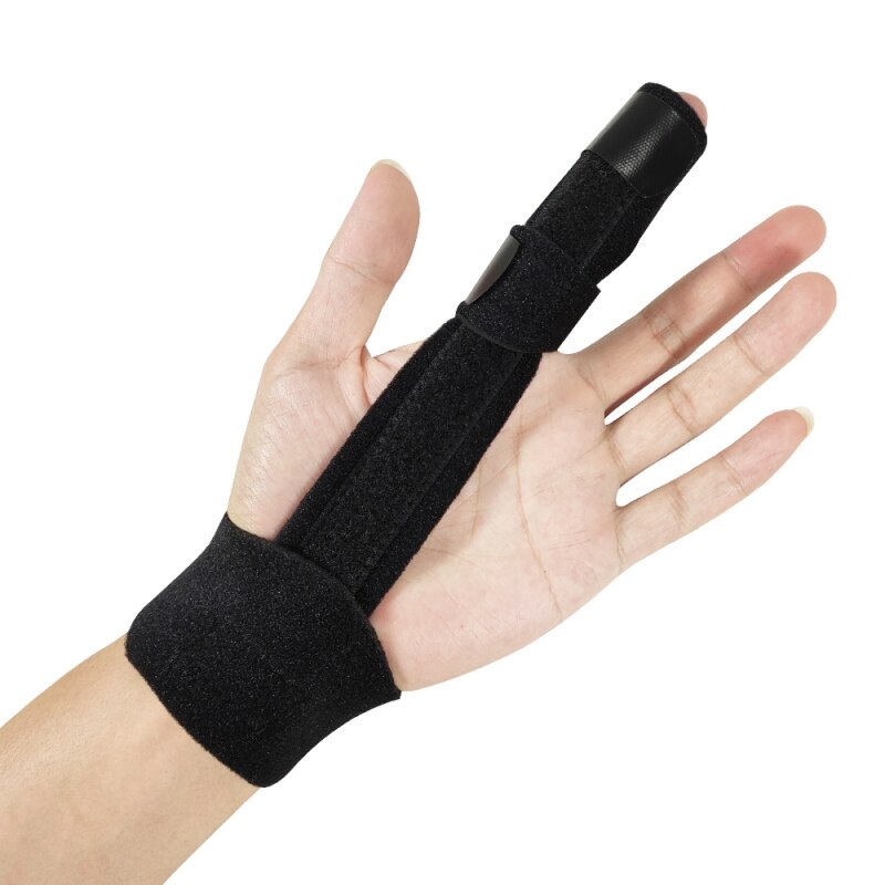 1pc Adjustable Finger Holder Protector Support Thumbs Hands Protective Sleeve Injuries Broken Fingers Hand Fixing Strap Brace