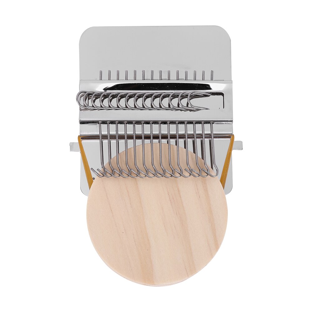 Telar de Metal para zurcir, herramienta de tejido tipo Speedweve, herramienta textil para zurcir, costura bonita: 14 hooks