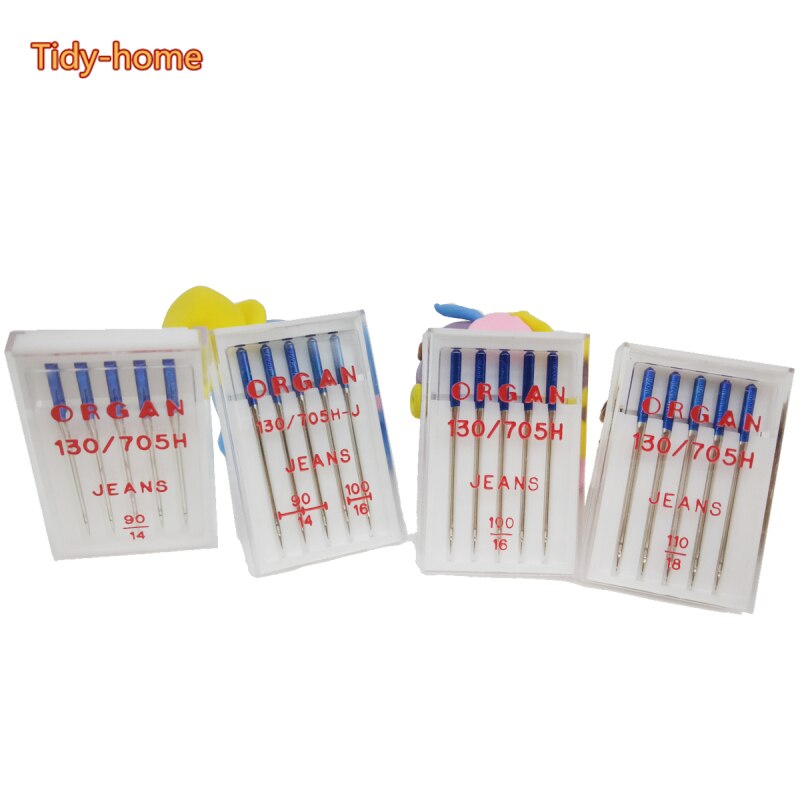 Orgeljeansnålar specialnål för hushållssymaskin nr .90 100 110 synålar