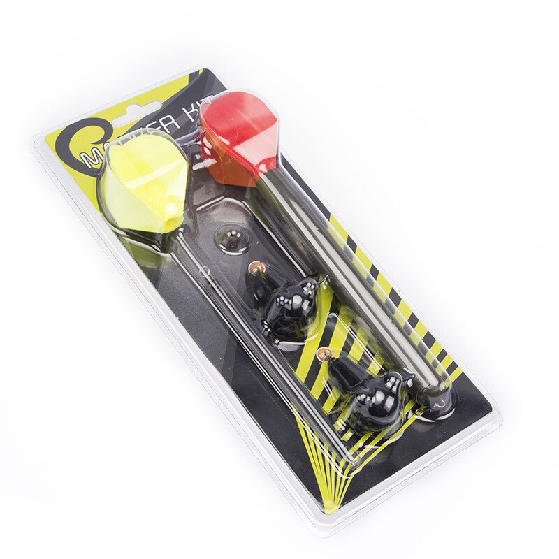 1Set/Bag fishing float fishing marker kit Carp Fishing Dropzone Marker Float Lead Complete Kit Fishing lead