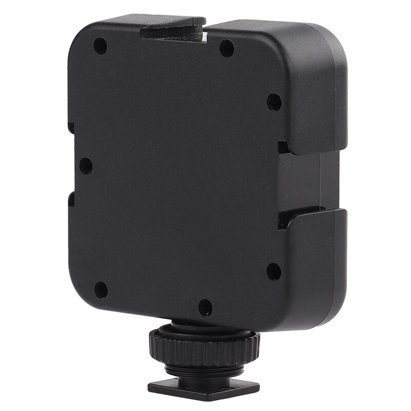 Genopladeligt 42 led video lys 6000k 5.5w kamera fotografering fyld lys lampe fotostudie fælles tilbehør til bryllup
