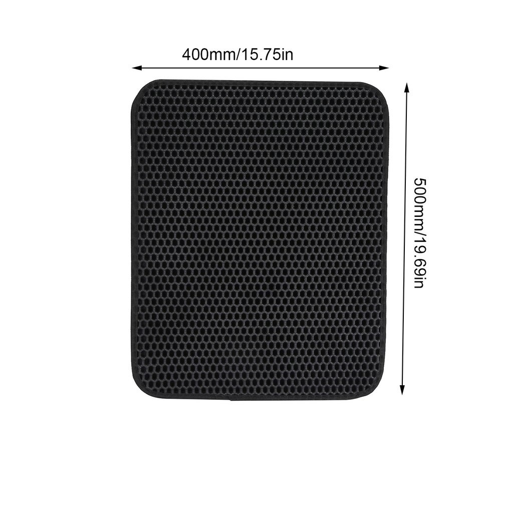 Splash Reusable Cat Cat Sand Box Waterproof Potty Pet Toilet Cat Potty Universal Pet Products Eva Double Cat Litter Mat